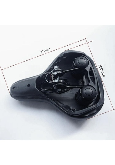 Homyl Yeni Başlayanlar Ve Tutkunlar İçin Bisiklet Sele Minderi Siyah