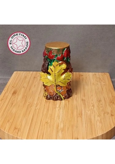 Uretti - Ayşe 7362 - 4115 El Yapımı Yaprak Motifli Biblo 1 Adet