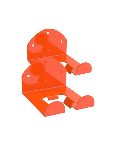 Jeehugo Zırh Metal Garaj Organizatörü - Çim Biçme Makinesi, Zincir Testere Ve Bahçe Aletleri İçin Duvarlı Depolama Rafı Al-373 Diğer