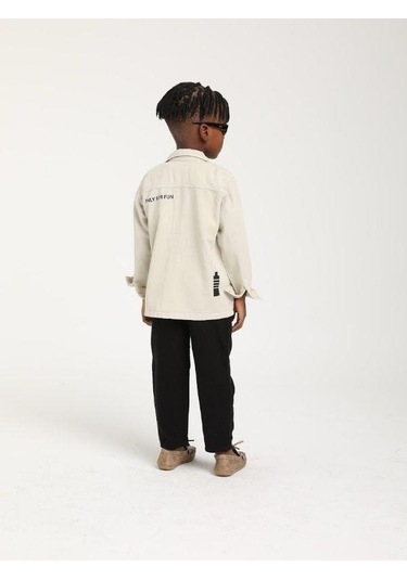 Erkek Bebek Yumuşak Dokulu Tek Cepli Ceket-15657 Yeşil