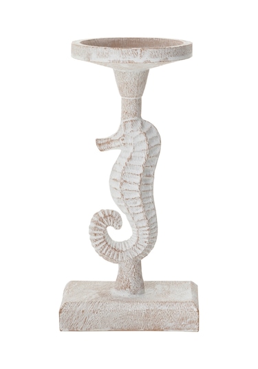 Mudo Home Seahorse Mumluk Beyaz 11x10x23 Cm 696123