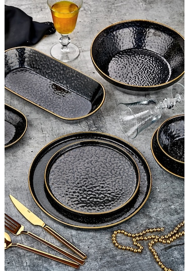 Taç Laterna Trieste 53 Parça Porselen Yemek Takımı