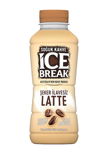 Ülker Ice Break Latte 375 Ml 6 Li Karma Latte-vanilya-şekersiz Latte Hazır