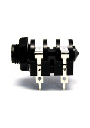 Electroon 6.3Mm Mono Plastik Şase Jak - 10Adet