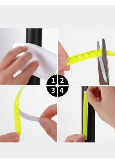 Anruspack Yansıtıcı Etiket Renkli 1 Cm 8m 240309897