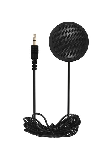 360 Derece Yönlü Masaüstü Mikrofon - 2m Kablo, Gürültü Önleyici, Video Konferans & Kayıt İçin