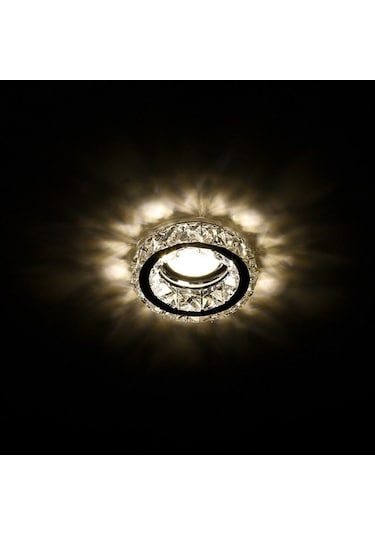 Cata Berfin Kristal Yuvarlak Dekoratif Cam Spot Ct-6584