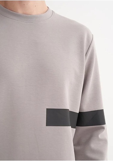 Cazador Dynamic Regular Fit Pamuk Karışımlı Scuba Sweatshirt Gri Cazador Dynamic Regular Fit Pamuk Karışımlı Scuba Sweatshirt Gri