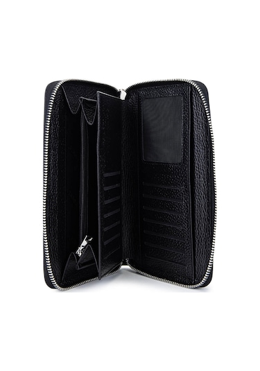 Tamer Tanca Erkek Hakiki Deri Siyah Floter El Çantası 301 230281 Erk Cnt Sk25-26 Sıyah Fltr Siyah