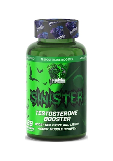 Grimlabs Sinister Testosterone Booster 60 Servıngs