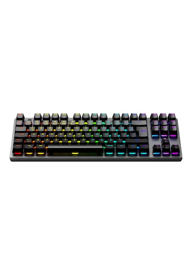 Gamepower Eva 7 60M Mekanik Kablolu -2.4 GHz - Bluetooth 3 Mod Red Switch Türkçe Q 88 Tuş USB RGB Klavye