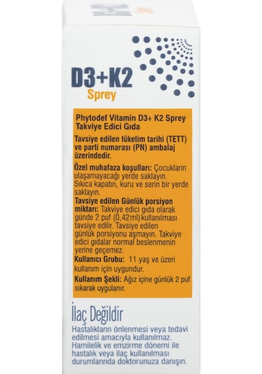 Phytodef D3 + K2 Sprey 25 ML