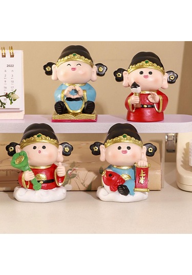 Suntek Çin Karikatür Mini Heykeli Iyi 6.5x5x7cm-beyitli