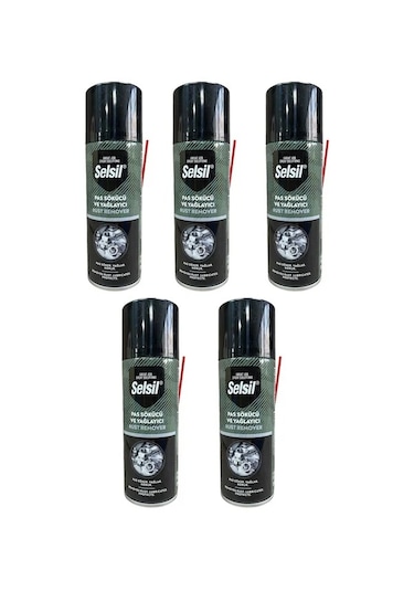 Selsil Pas Sökücü Ve Yağlayıcı 200 Ml X 5 Adet