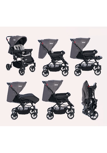 Tommybaby Elegant Çift Yönlü Bebek Arabası