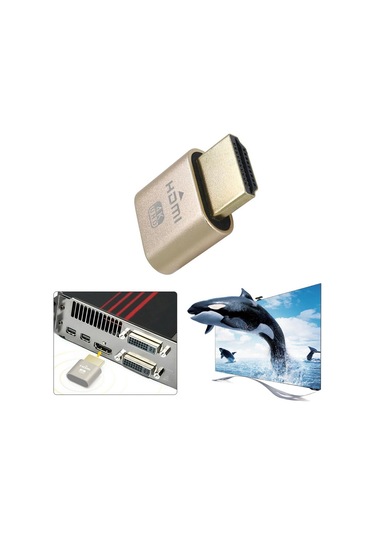 4 K 3840X2160.60Hz Sanal HDMI To Edıd Dönüştürücü