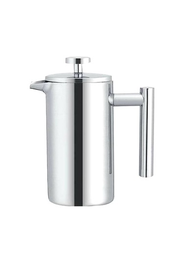 Pazly 304 Paslanmaz Çelik El Yapımı Fransız Basınçlı Çaydanlık Seti