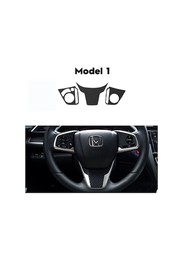 Honda Fc5 Direksiyon Karbon Kaplama Stıcker