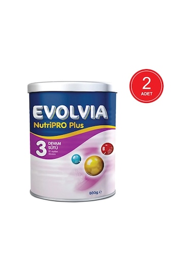 Evolvia Nutripro Plus 3 Devam Sütü 2 X 800 G