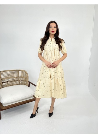 The İstanbul 5522 Elbise-bologna Altın