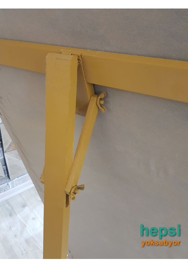 Vintage Madam Model Altın Renk Varaklı Ayaklı Boy Aynası Altın