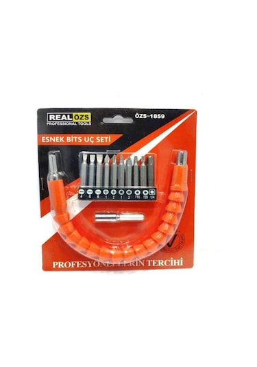 Real Özs 12 Parça Esnek Bits Uç Set Özs-1859