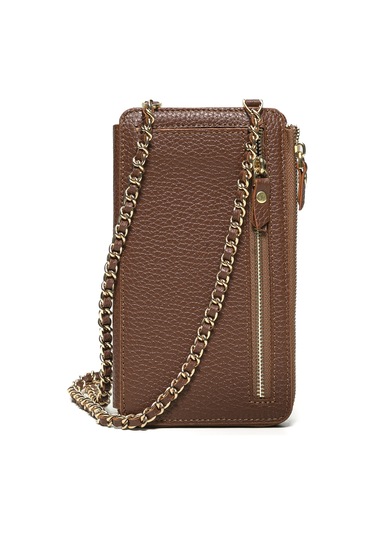 Taba Cüzdan & Kartlık Kadın Diğer 2807 Roncato Flother Skın Wallet Telephone Card Holder Taba