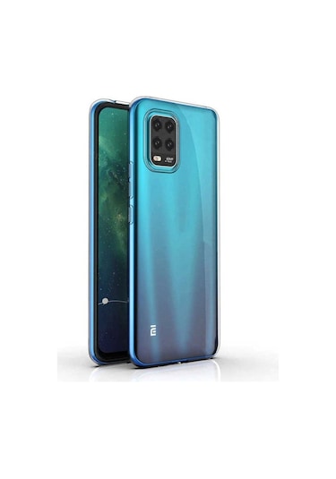 Xiaomi Mi 10 Lite Kılıf Zore Süper Silikon Kapak Renksiz