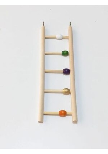 Getreide Boncuklu Kuş Merdiveni 5 Basamaklı