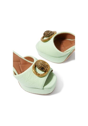 Kurt Geiger Chelsea Platform Topuklu Ayakkabı - Açık/pastel Yeşil