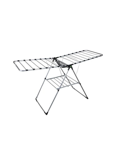 Elmas Serisi - Miraç Full-hard Borulu Çamaşır Kurutmalık - Dayanıklı Çamaşır Kurutma Askısı Antrasit