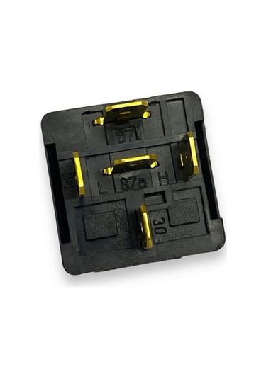 SANEL 12V RÖLE 5 UÇLU 30 A (ÇİFT PLATİN) (87a)
