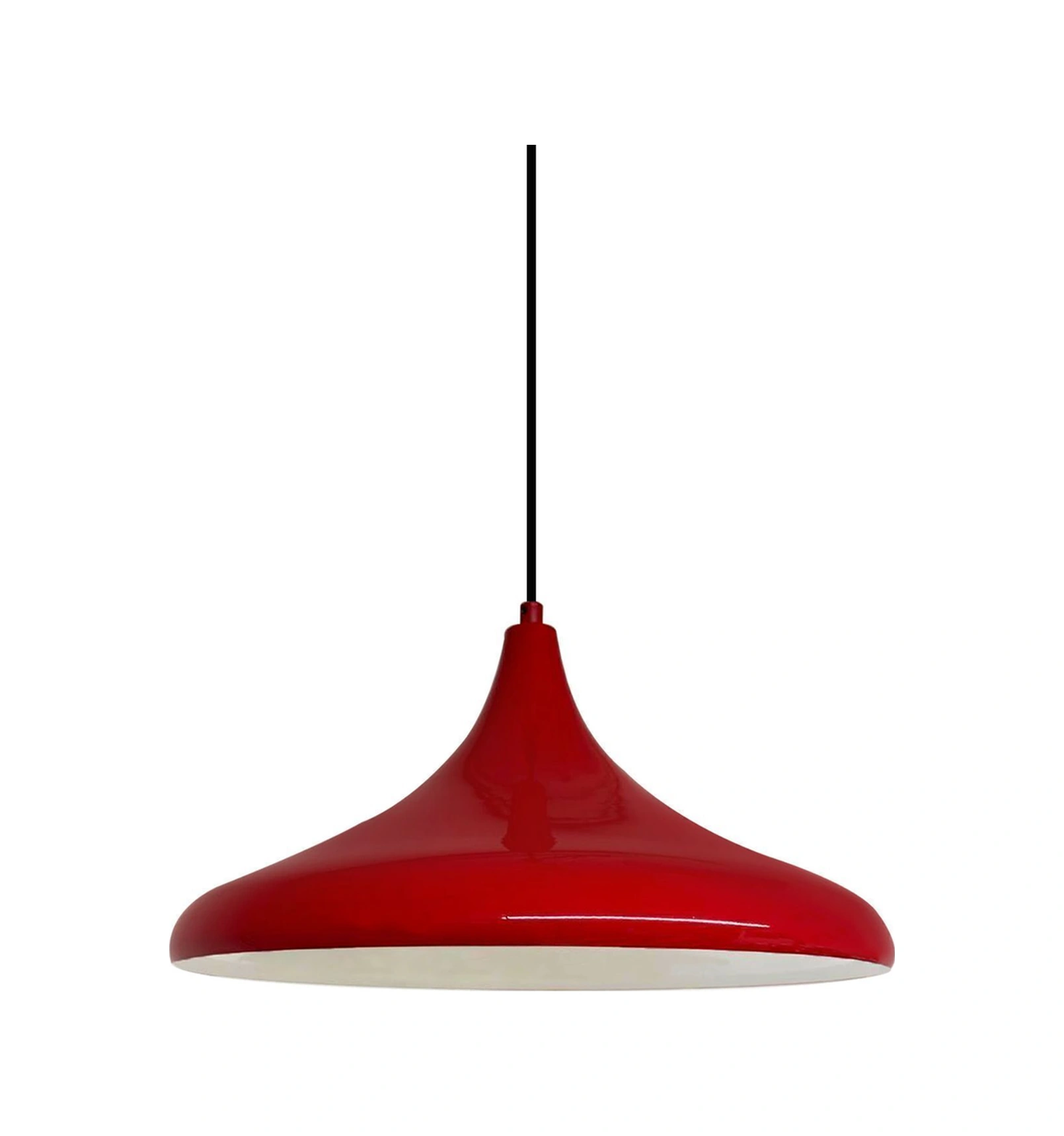 45 Cm Çaplı Champion Xl Kırmızı Avize Tekli Sarkıt Lamba Cafe Restoran Salon Mutfak Avizeleri Kırmızı