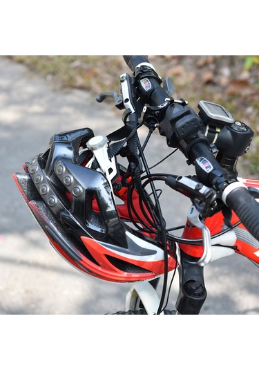 Jeemson Alüminyum Bisiklet Ve Scooter Hooku - 25kg Yük Taşıma Kapasitesi, 90 Derece Döner, Kolay Kurulum - Siyah