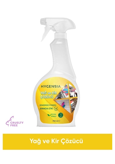 Hygensia Yağ ve Kir Çözücü 750 ML
