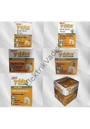 Çivili Kroşe 0-1-2-3-4-5-6-6.5-7-8-9 No (309210003)