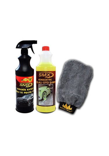 SMX Seramik Katkılı Hızlı ve Pratik Cila - SMX %40 Cilalı Oto Şam