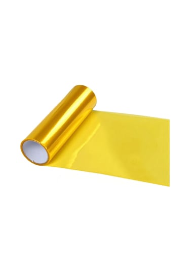 2pcs Araba Far Koruyucu Film Kuyruk Işık Film Motosiklet Sisli Film, Boyut: 30 X 100cm Altın , Boyut:30 X 100cm