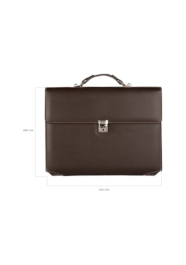 Organizer Ajanda Tarihsiz Düz 28x34.5 CM - Kahve Kahverengi