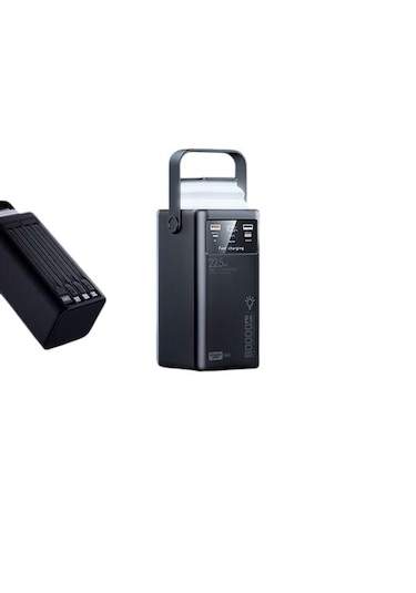 Powerway Pd80 80000 Mah Outdoor 22,5 Fast Chargıng Taşınabilir Şarj Cihazı Powerbank Siyah