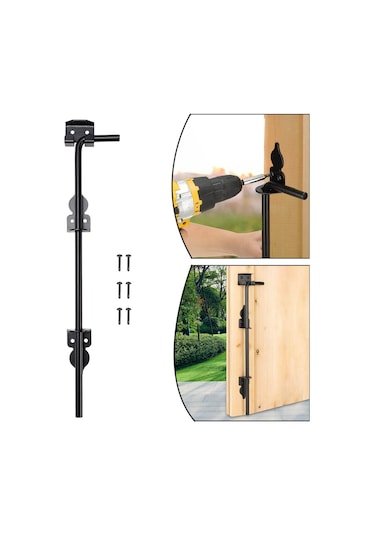 Suntek Kapı Zemin Mandalı Donanım Demir Durdurucu Pimi 24-inç