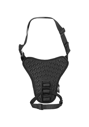 Skycity Motorcycle Çok Amaçlı Çanta: Yağ Tankı/bel/bacak Çantası, Su Geçirmez, Genişletilebilir, Poliester, Siyah Ya679