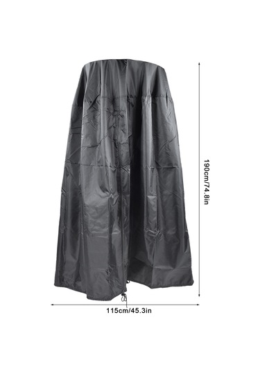 Wezone Dış Mekan Salıncak-koltuk Koruması: Su Geçirmez 210d Gümüş Kaplı Oxford Kumaş, Zipli, Toz/yağmur/sıcaklığa Dayanıklı, Evrensel Boyut 115x190cm