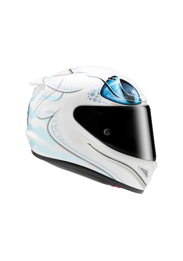 Hjc Rpha12 Light Fury Universal Mc2 Kask Beyaz - Mavi