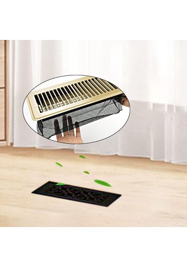 Homyl Zemin Kayıt Kapağı Ekran Ağı Malzemeleri Ev Yurt Banyo Siyah