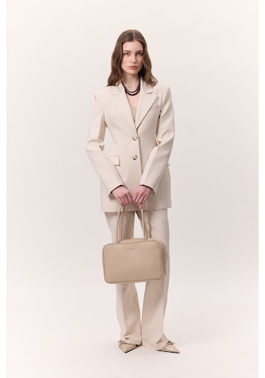 Premıum Flare Paça Fıt Pantolon Taş Taş