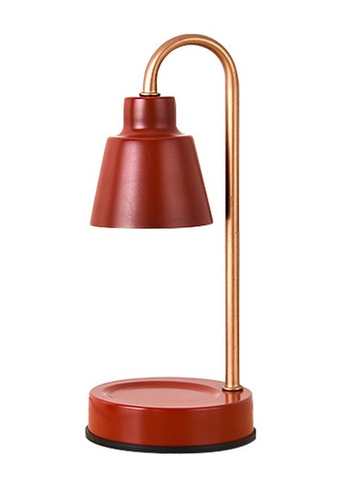 Yifomall Küçük Boy Metal Akıllı Mum Ergitici Lambası - 110v Abd/japon Versiyonu, Kırmızı, Işık Seviyesi Ayarlı, Evde/yatak Odası Kullanıma Uygun