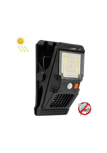 Sones E-smarter W7104-1 Klipsli Yama Güneş Enerjili Duvar Lambası Sivrisinek Öldürücü Lamba Taşınabilir Vücut Sensörlü Açık Bahçe Lambası
