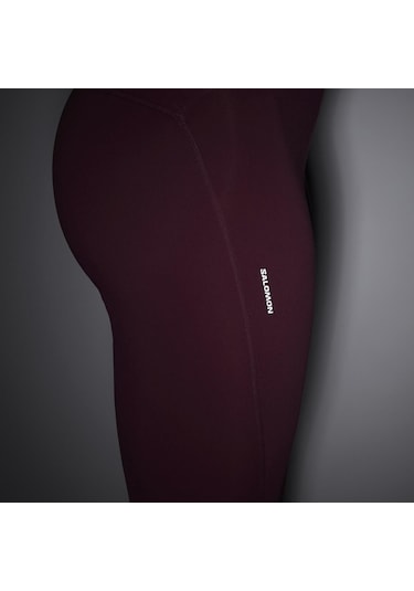 Salomon Shakeout Core Kadın Koşu Tayt Nocturne Lc2657600 Pembe