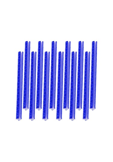 Soulader Bisiklet Tekerleği İçin Yansıtıcı Reflektör Çorap Dolgu, Güvenlik Amaçlı Bisiklet Aksesuarı, Mavi Renk Mavi